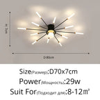 LED Chandelier Lights - Modern Indoor Lighting for Living Room, Kids Room, Bedroom