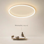 Modern Round Bedroom LED Ceiling Light for Living Room Study, Home Decor Lighting