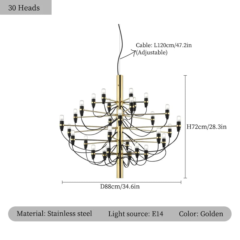 Modern LED Ceiling Chandelier for Luxury Home Decor