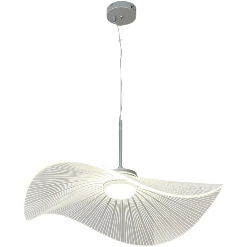Postmodern Waves Design LED Chandeliers, Loft Living Room Office Lighting Fixtures