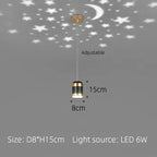 Modern LED Ceiling Chandelier | New Star Projection | Living Room Bedroom Lighting Fixtures