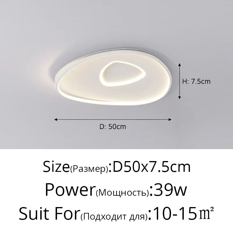 Nordic LED Ceiling Light Kitchen Dining Room Living Room Chandelier