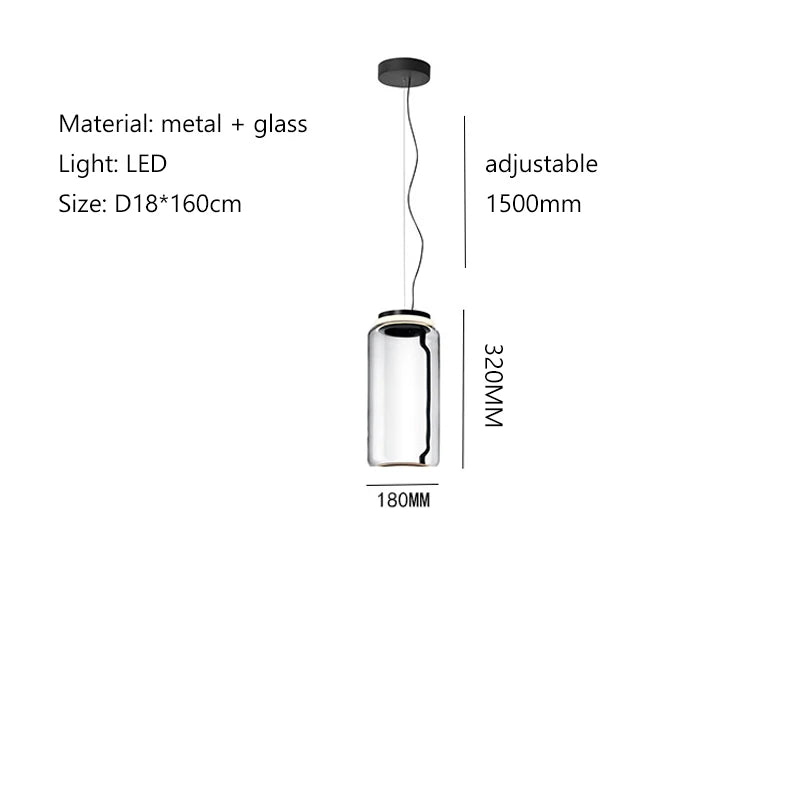 Nordic Minimalist Chandelier Led Pendant Light by for Home Decor and Lighting Fixtures