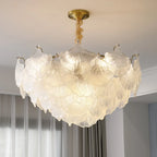 Shell Chandelier: Modern French Luxury Lighting for Nordic INS Wind Bedroom