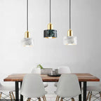 Marble Chandelier: Modern LED Pendant Lighting for Dining, Living, and Bedroom Décor