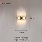 Crystal Pendant Chandelier: Remote Control Dimmable LED Lighting