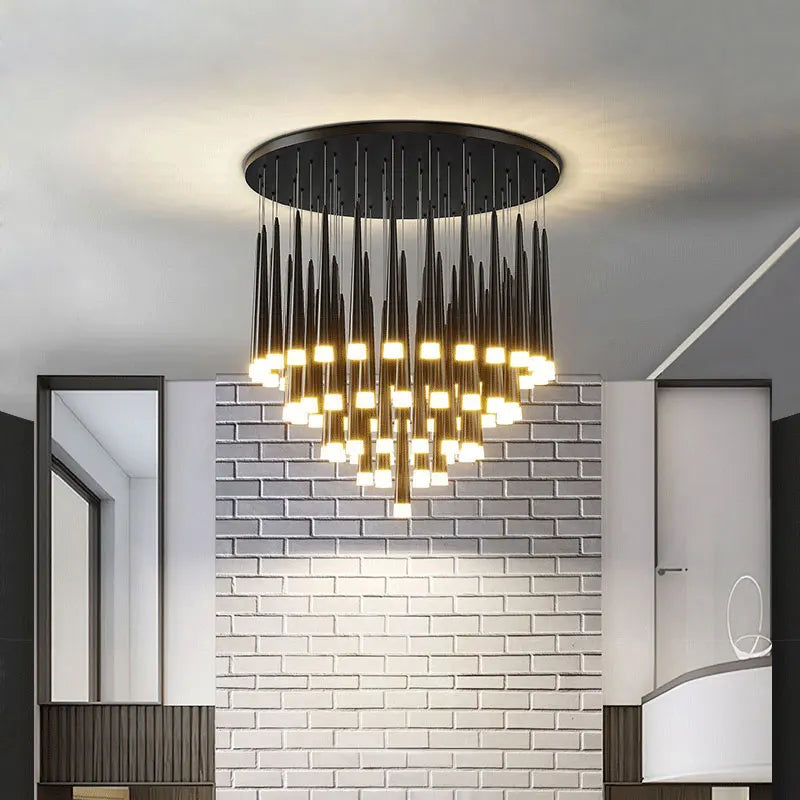 Modern Loft Chandelier LED Ceiling Light for Living Room Hallway