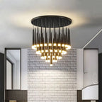 Modern Loft Chandelier LED Ceiling Light for Living Room Hallway