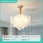 French Cream Crystal Chandelier for Luxury Living Room, Net Red Feather Design
