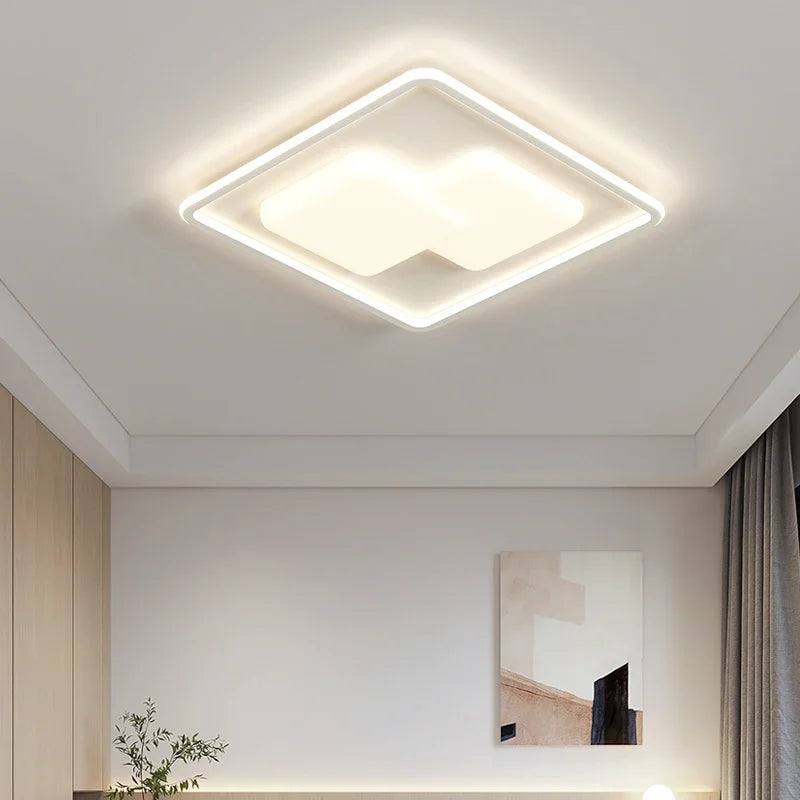 Nordic Minimalism Smart LED Ceiling Light for Modern Home Decor