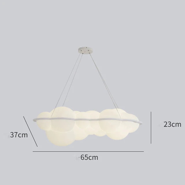 Nuvola LED Cloud Pendant Lamp - Nordic Style for Living Room and Bedroom
