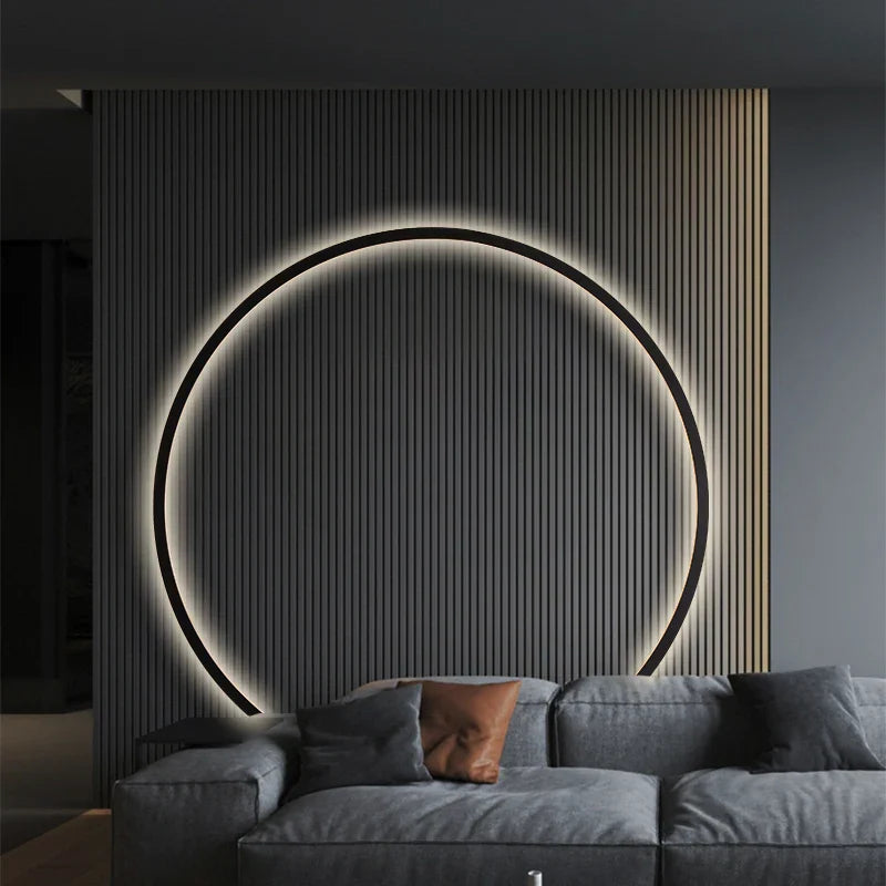 Moon LED Wall Lamp Modern Minimalist Nordic Decor Sconce Fixtures