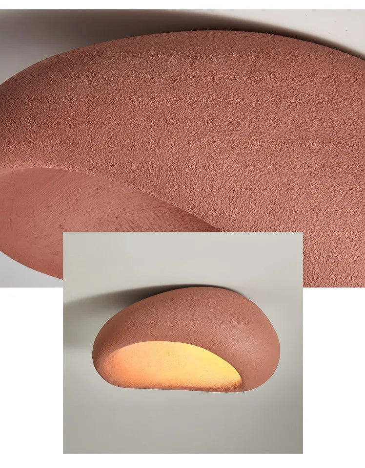 Wabi Sabi E27 Ceiling Chandelier for Home Art Deco Lighting