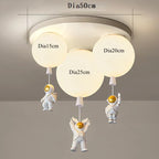 Astronaut Space Ball Ceiling Lamp for Kids Room or Corridor