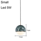Modern Minimalist Marble Round Chandelier Pendant Lighting