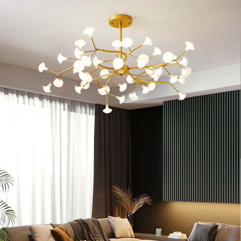 Modern Luxury Petal LED Pendant Light for Living Room, Bedroom, and Kitchen