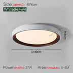 Modern Nordic Italian Minimalist LED Ceiling Lamps for Luxurious Master Bedroom