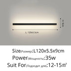 Acrylic LED Wall Lamps with Hooks for Bedroom Shelves & Background Wall Decor