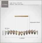 Luxury Diamond Crystal Chandelier for Dinning and Living Room Decor