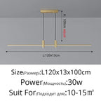 Modern LED Pendant Lights Dining Room Bar Counter Chandelier