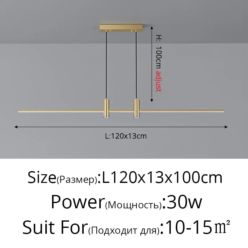 Modern LED Pendant Lights Dining Room Bar Counter Chandelier