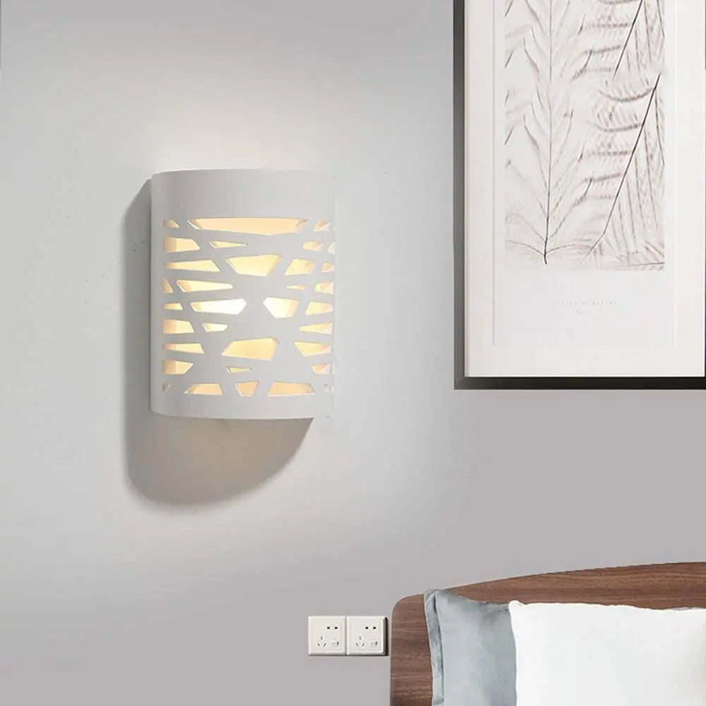 Gypsum LED Wall Lamp 5W Sconces Modern Indoor Lighting Bedroom Living Room