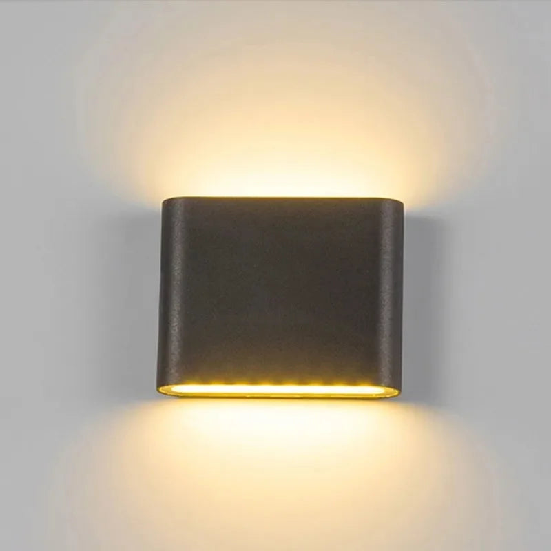 Outdoor LED Wall Lamp Up Down IP65 Waterproof Aluminum Sconces