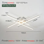 Modern Bedroom Ceiling Lamps Simple Living Room Hall Nordic decor Lighting