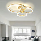 Modern Acrylic Circle Chandelier Pendant Lights for Indoor Living Room Decor