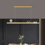 Butterfly Chandelier: Modern Minimalist Pendant Lamp for Dining Room, Study, Bar