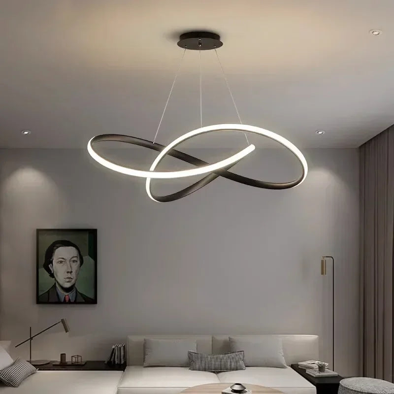 Modern Minimalist Ring LED Pendant Lights for Home Decor Lighting