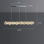 Luxury Crystal Pendant Light for Dining Room, Bar, and Restaurant