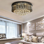 Crystal Ceiling Lamp: Modern Luxury Lighting for Living Room, Bedroom & Home