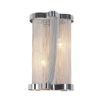 Tassel Chain Wall Light: High-End LED Decor for Bedroom, Living Room & TV