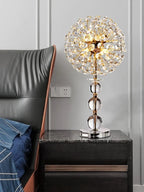 LED Sunflower Crystal Floor Lamp for Home Decor in Living Room or Bedroom