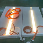 Glass Tube Pendant Lamp: Modern LED Lighting for Living Room, Duplex Villa Staircase