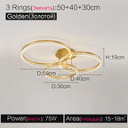 New Nordic Ceiling Lamp: Modern, Creative, Elegant Lighting for Bedroom and Living Room