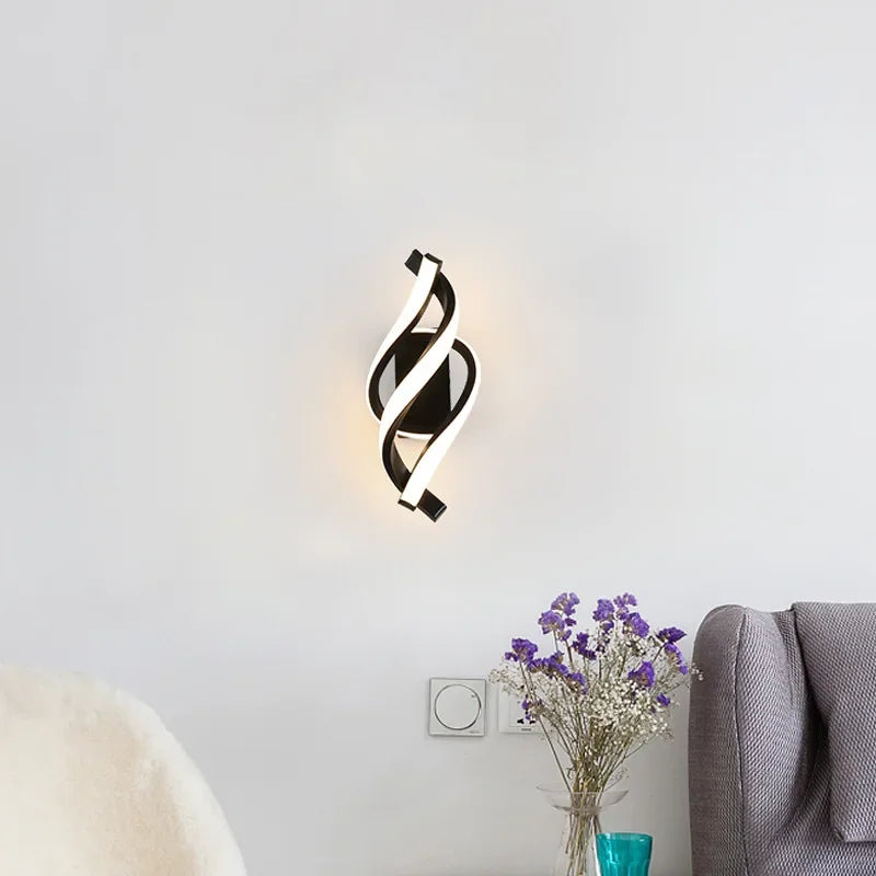 Minimalist Rotating Wall Sconce for Bedroom, Living Room, and Aisle