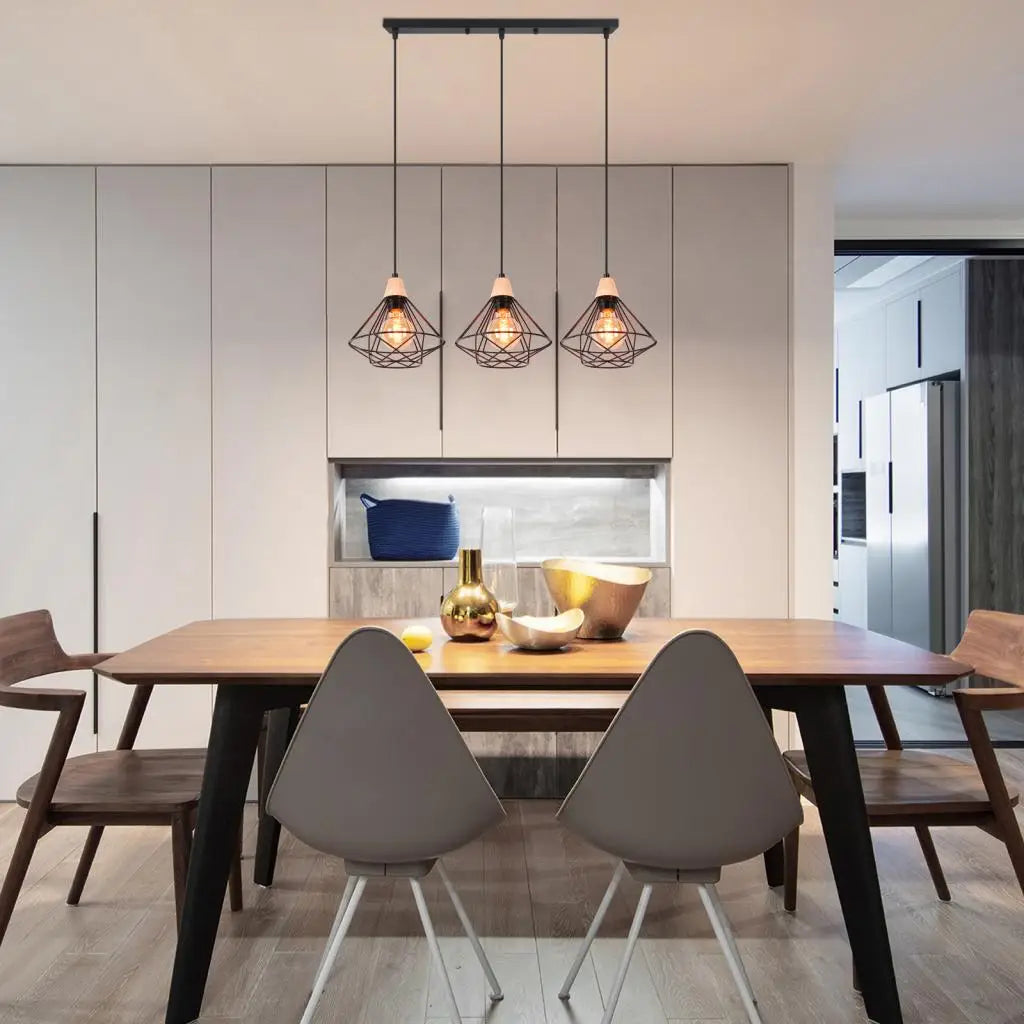 Industrial Wood Ceiling Chandelier for Bedroom Cafe Bar Restaurant Decor