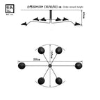 Adjustable Arm Floor Lamp: Japanese Ceiling Light for Industrial Loft Decor