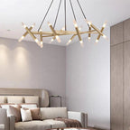Modern LED Pendant Chandeliers for Living and Dining Room Lighting