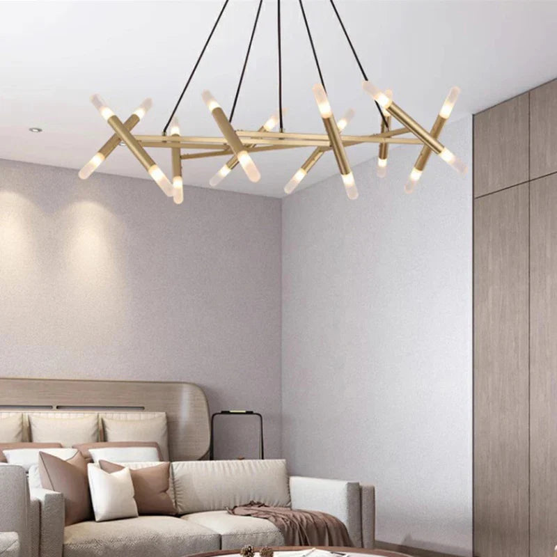 Modern LED Pendant Chandeliers for Living and Dining Room Lighting