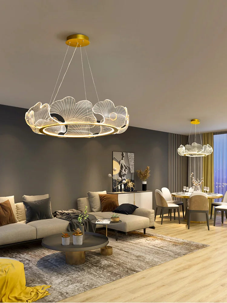 Modern Nordic Pendant Chandelier Ceiling LED Lamp for Home Decor Lighting