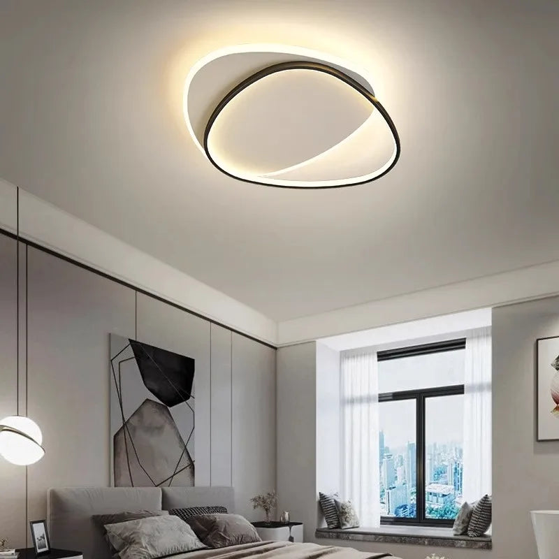 LED Ceiling Lights: Modern Round Lamps for Bedroom, Living Room, Study - Indoor Lighting Fixtures
