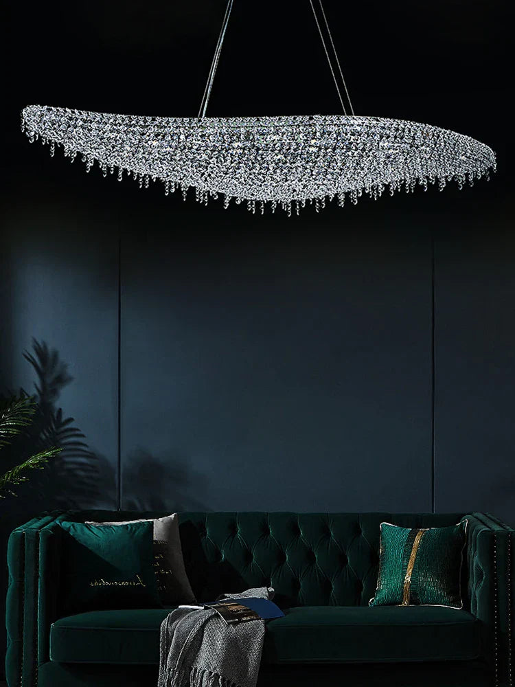 Luxury Crystal Chandelier for Living Room and Villa Hall Lighting