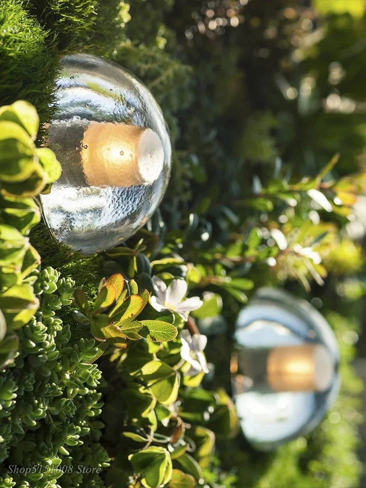 Crystal Wall Light for Outdoor, Stair, Aisle, Villa, Courtyard, Balcony