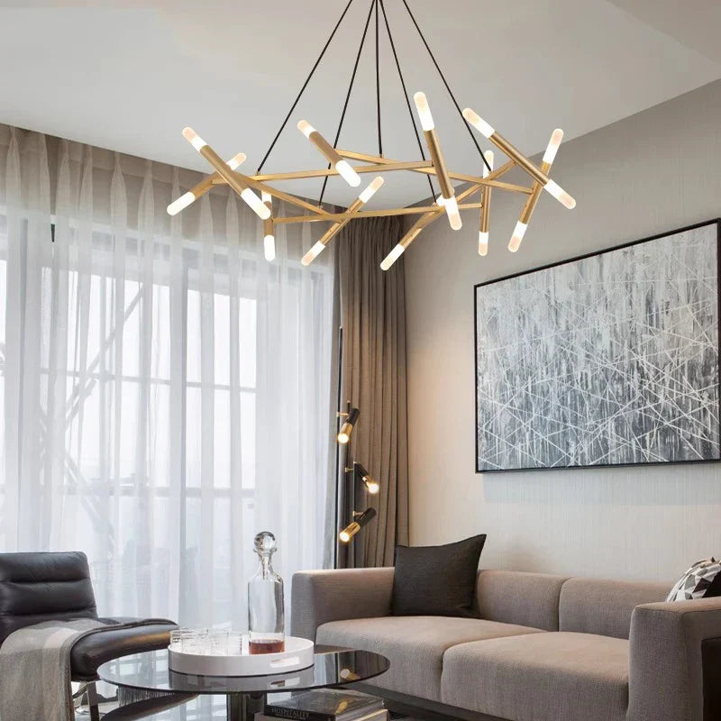 Modern LED Pendant Chandeliers for Living and Dining Room Lighting