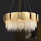 Crystal Chandelier: Modern Luxury Lighting for Living Room, Dining, and Bedroom