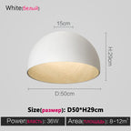 Nordic Wood Grain Ceiling Lamp: Minimalist Designer Art for Living Room & Bedroom