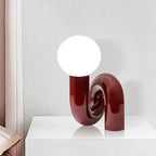 Modern LED Resin Table Lamp Luxury Creative Design Night Light